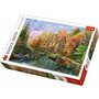 Trefl - Puzzle peisaje Casuta de langa lac , Puzzle Copii, piese 1500 - 1