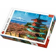 Trefl - Puzzle peisaje Muntele Fuji , Puzzle Copii, piese 1500