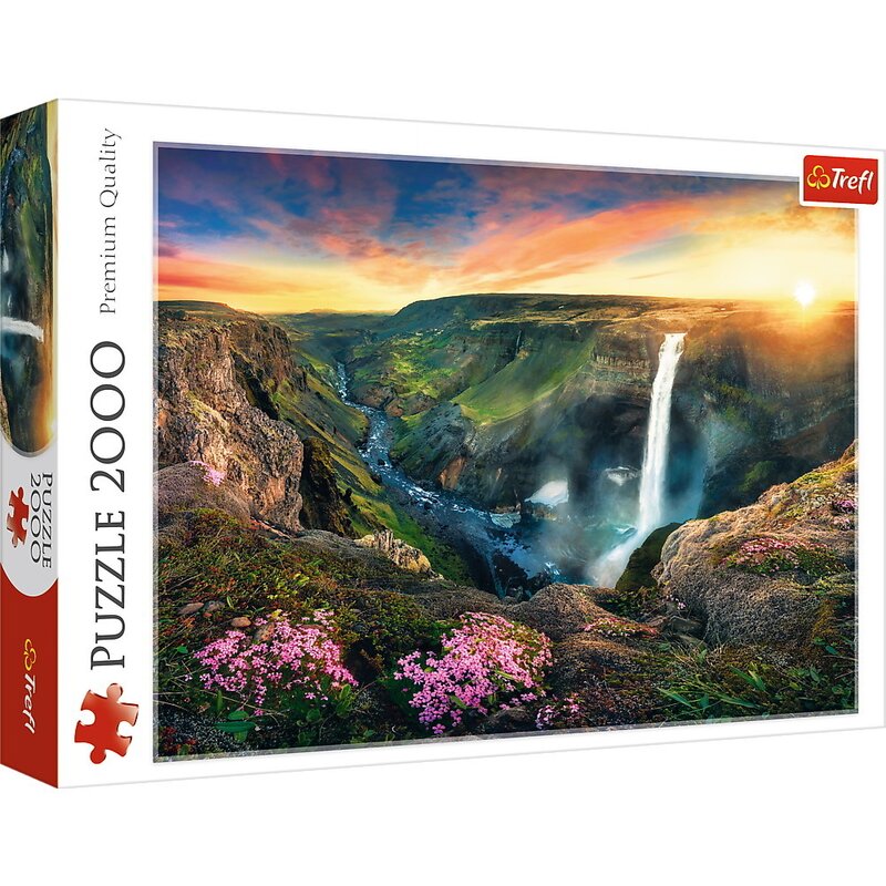 Trefl - PUZZLE 2000 CASCADA HAIFOSS ISALNDA