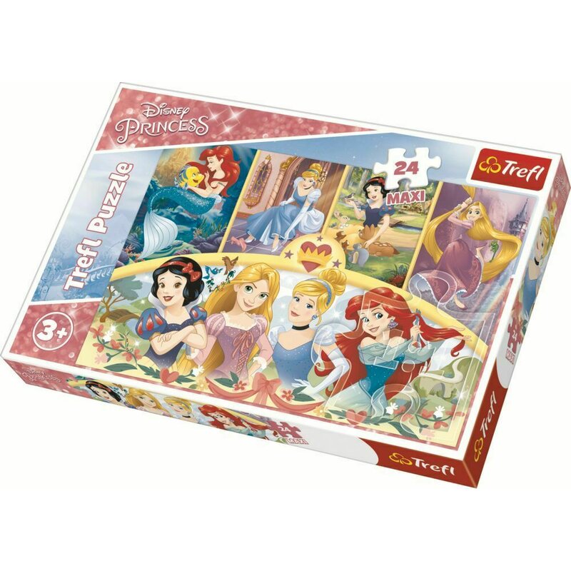 Trefl – Puzzle personaje Amintiri magice , Puzzle Copii , Maxi, piese 24, Multicolor Jucarii & Cadouri