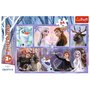 Trefl - Puzzle personaje Frozen 2 - O lume magica , Puzzle Copii , Maxi, piese 24 - 3