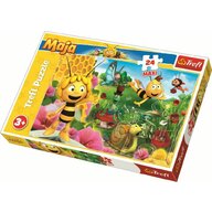 Trefl - Puzzle personaje Lumea lui Maya , Puzzle Copii , Maxi, piese 24, Multicolor