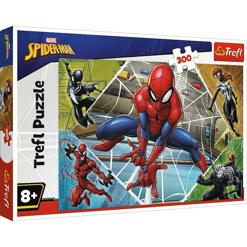 Trefl - PUZZLE 300 MARVEL SPIDERMAN UIMITORUL OM PAIANJEN