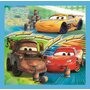 Trefl - Puzzle personaje Pregatiri pentru cursa Cars , Puzzle Copii , 3 in 1, piese 106, Multicolor - 4