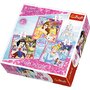 Trefl - Puzzle personaje Disney Princess - Lumea fermecata a printeselor , Puzzle Copii , 3 in 1, piese 103 - 1