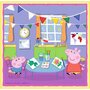 Trefl - Puzzle personaje Peppa pig Activitati scolare , Puzzle Copii , 3 in 1, piese 106, Multicolor - 4
