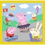 Trefl - Puzzle personaje Peppa pig O zi aniversara , Puzzle Copii , 3 in 1, piese 106, Multicolor - 2