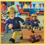 Trefl - Puzzle personaje Pompierul Sam , Puzzle Copii , 3 in 1, piese 106, Multicolor - 2