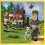 Trefl - Puzzle personaje Pompierul Sam , Puzzle Copii , 3 in 1, piese 106, Multicolor - 3