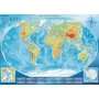 Trefl - Puzzle educativ Harta fizica a lumii , Puzzle Copii, piese 4000 - 2