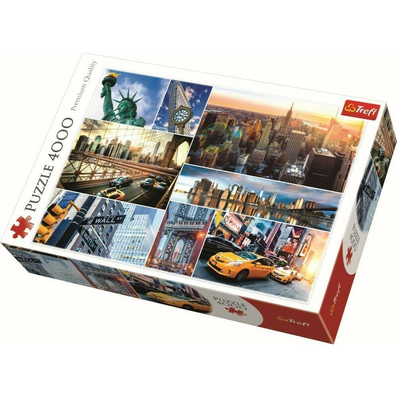 Trefl - Puzzle orase New york , Puzzle Copii, piese 4000