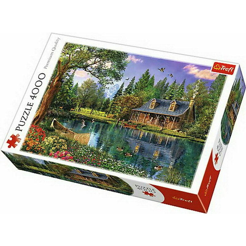 Trefl - Puzzle peisaje O dupa amiaza de vis , Puzzle Copii, piese 4000