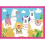 Trefl - Puzzle animale Lama in vacanta , Puzzle Copii ,  4 in 1, piese 207, Multicolor - 4