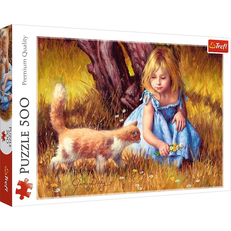 Trefl - puzzle animale copilarie , puzzle copii, piese 500