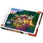 Trefl - Puzzle peisaje Lacul Como Italia , Puzzle Copii, piese 500, Multicolor - 1