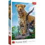 Trefl - Puzzle peisaje Leopard in savana , Puzzle Copii, piese 500, Multicolor - 1