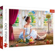 Trefl - Puzzle personaje Micuta balerina , Puzzle Copii, piese 500, Multicolor