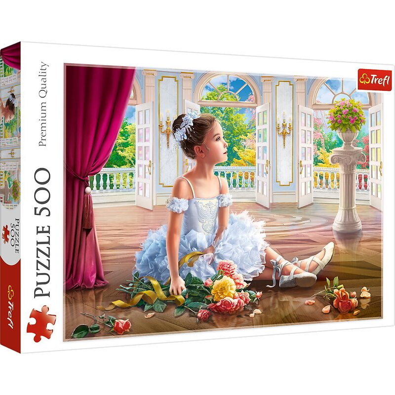 Trefl – Puzzle personaje Micuta balerina , Puzzle Copii, piese 500, Multicolor Jucarii & Cadouri