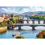 Trefl - Puzzle peisaje Orasul Praga , Puzzle Copii, piese 500 - 2
