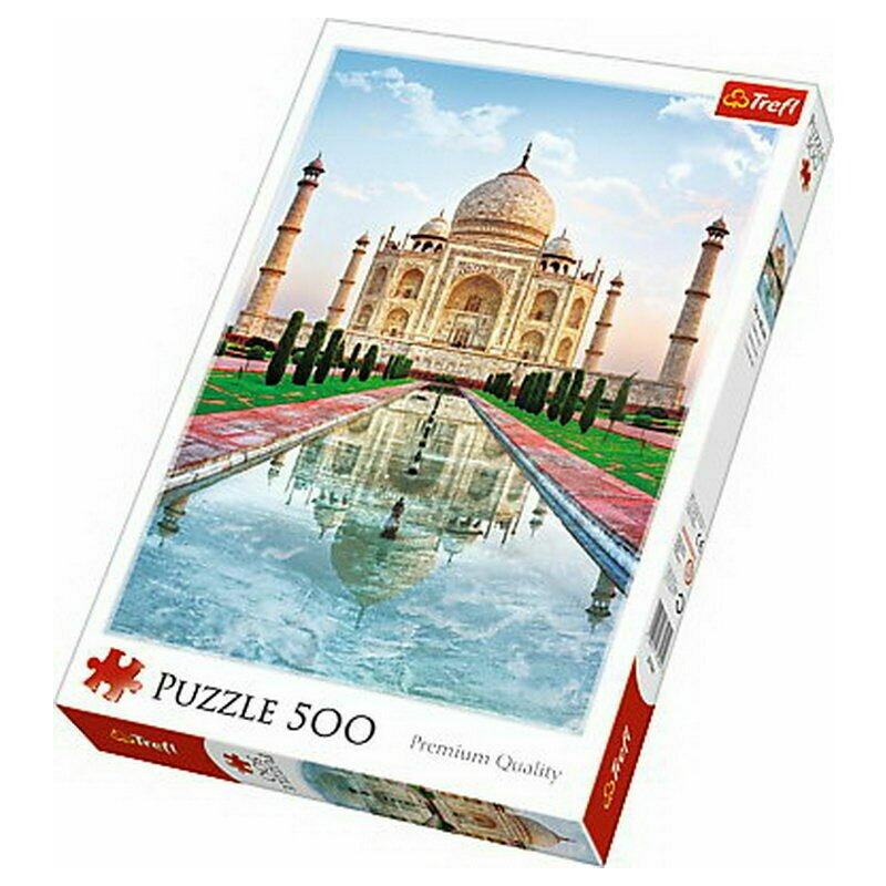 Trefl - Puzzle peisaje Taj Mahal , Puzzle Copii, piese 500