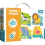 Trefl - Puzzle animale Baby clasic Animale Safari , Puzzle Copii, piese 18, Multicolor - 1