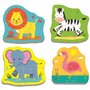 Trefl - Puzzle animale Baby clasic Animale Safari , Puzzle Copii, piese 18, Multicolor - 2