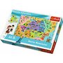Trefl - Puzzle educativ Harta Romaniei , Puzzle Copii, piese 44 - 2