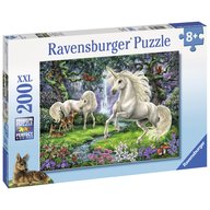 Ravensburger - Puzzle Unicornii mistici, 200 piese