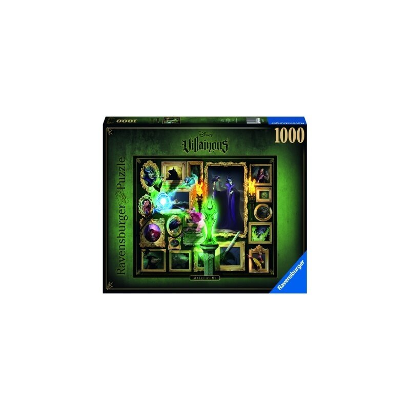 Ravensburger - puzzle villainous malificent, 1000 piese