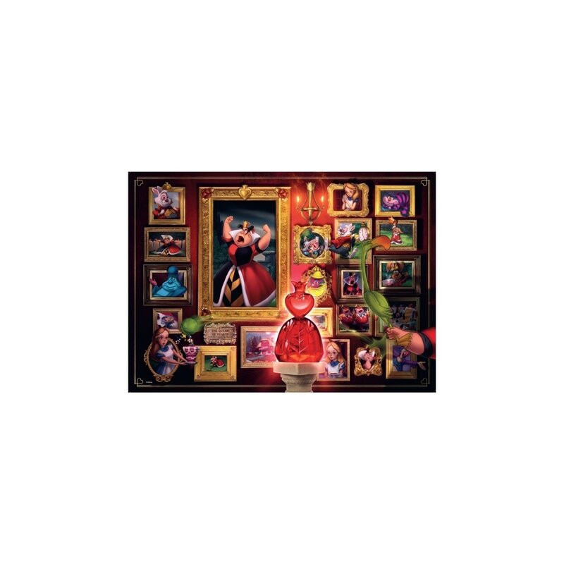 Ravensburger - puzzle villainous regina inimilor, 1000 piese