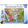 Ravensburger - Puzzle Zana animalelor, 200 piese - 1