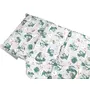 Lenjerie patut junior cu 2 piese, Qmini, Din bumbac certificat Oeko Tex Standard 100, 140 x 200 cm, Dragons Gray - 3