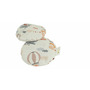 Pernuta anticolici, Qmini, Umpluta cu samburi de cirese, Cu husa din bumbac, Diametru 14 cm, Adventure - 2