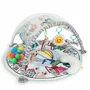 Salteluta interactiva, Qmini, Abby,  Cu muzica, 20 bile, 6 jucarii,  Pentru activitati educationale, 85x85 cm, Multicolor - 1