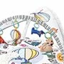 Qmini - Salteluta interactiva Abby , Cu muzica, 20 bile, 6 jucarii , Pentru activitati educationale, din Poliester, 85x85 cm, Multicolor, Resigilat - 5