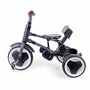 QPlay - Tricicleta Rito+ Mecanism de pedalare libera, Suport picioare, Control al directiei, Pliabila, Rosu, Resigilata - 7