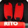 QPlay - Tricicleta Rito+ Mecanism de pedalare libera, Suport picioare, Control al directiei, Pliabila, Rosu, Resigilata - 14