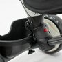 QPlay - Tricicleta Rito+ Mecanism de pedalare libera, Suport picioare, Control al directiei, Pliabila, Rosu, Resigilata - 22