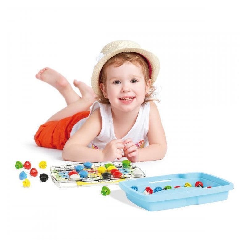 Quercetti - joc creativitate si indemanare pixel junior tablita mozaic