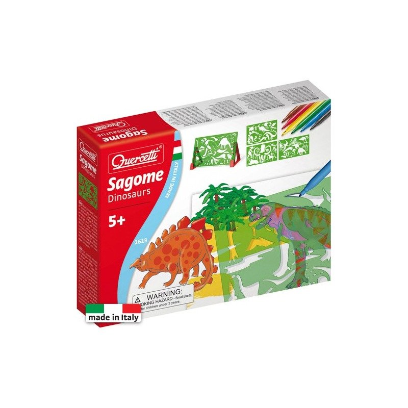 Quercetti - set creativ forme dinozauri