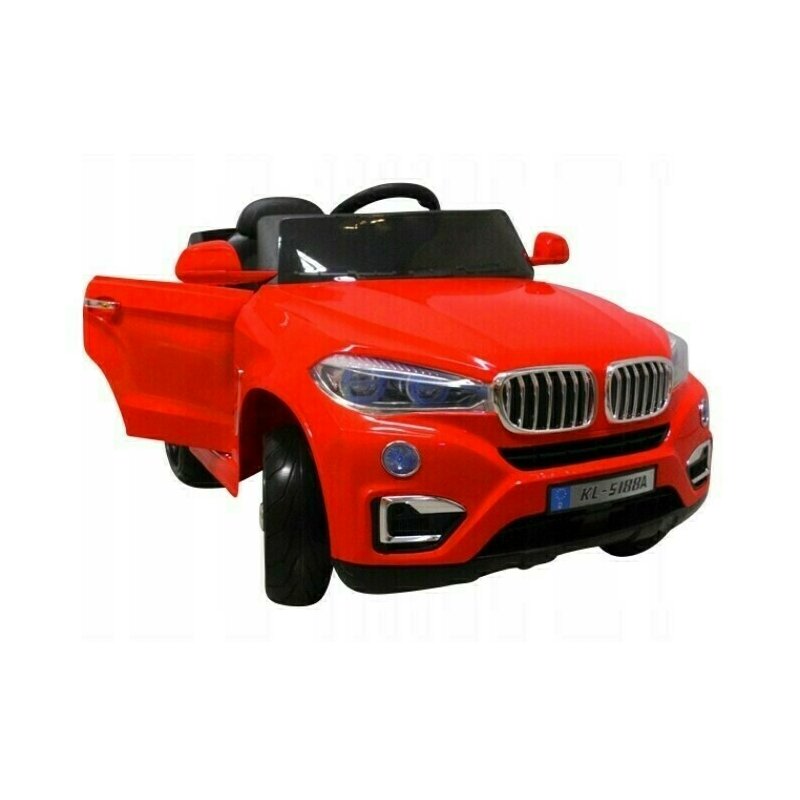 R-sport - masinuta electrica cabrio b12 kl-5188 , cu telecomanda, cu roti eva, rosu, resigilat