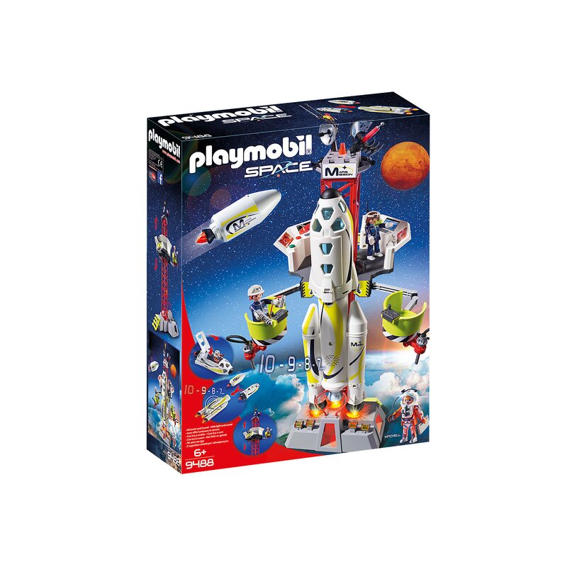 Playmobil - Racheta Spatiala Cu Lansator
