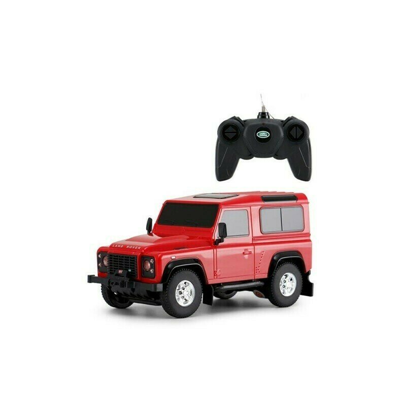 Rastar - MASINA CU TELECOMANDA LAND ROVER DEFENDER ROSIE CU SCARA 1 LA 24