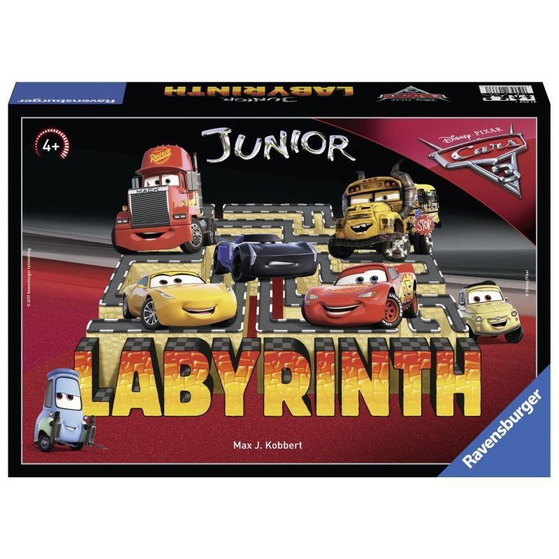 Ravensburger - Joc Labirint Junior - Cars (Ro)