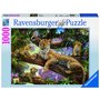 Ravensburger - Puzzle Familie de leoparzi, 1000 piese - 1