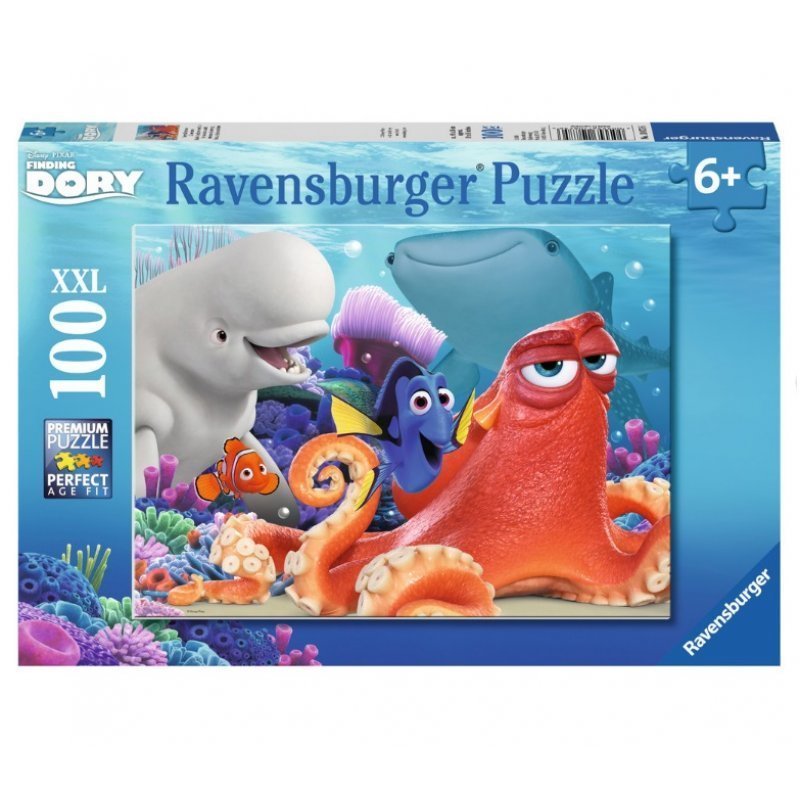 Ravensburger - puzzle in cautarea lui dory, 100 piese