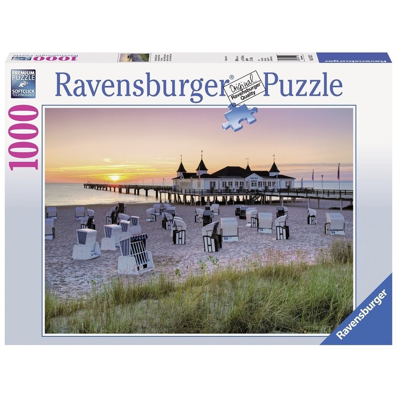 Ravensburger - Puzzle Marea baltica Ahlbeck, Usedom 1000 piese