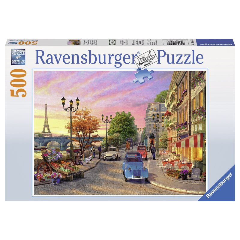 Puzzle O Seara In Paris 500 Piese