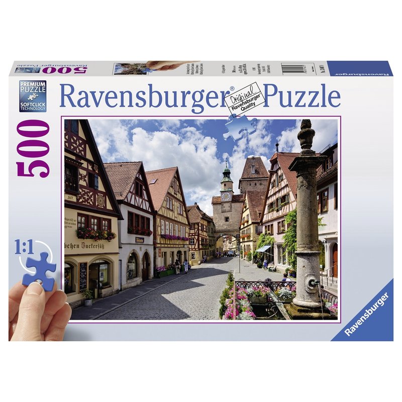 Puzzle Rothenburg, 500 Piese