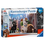 Ravensburger - Puzzle Viata secreta a animalelor, 100 Piese